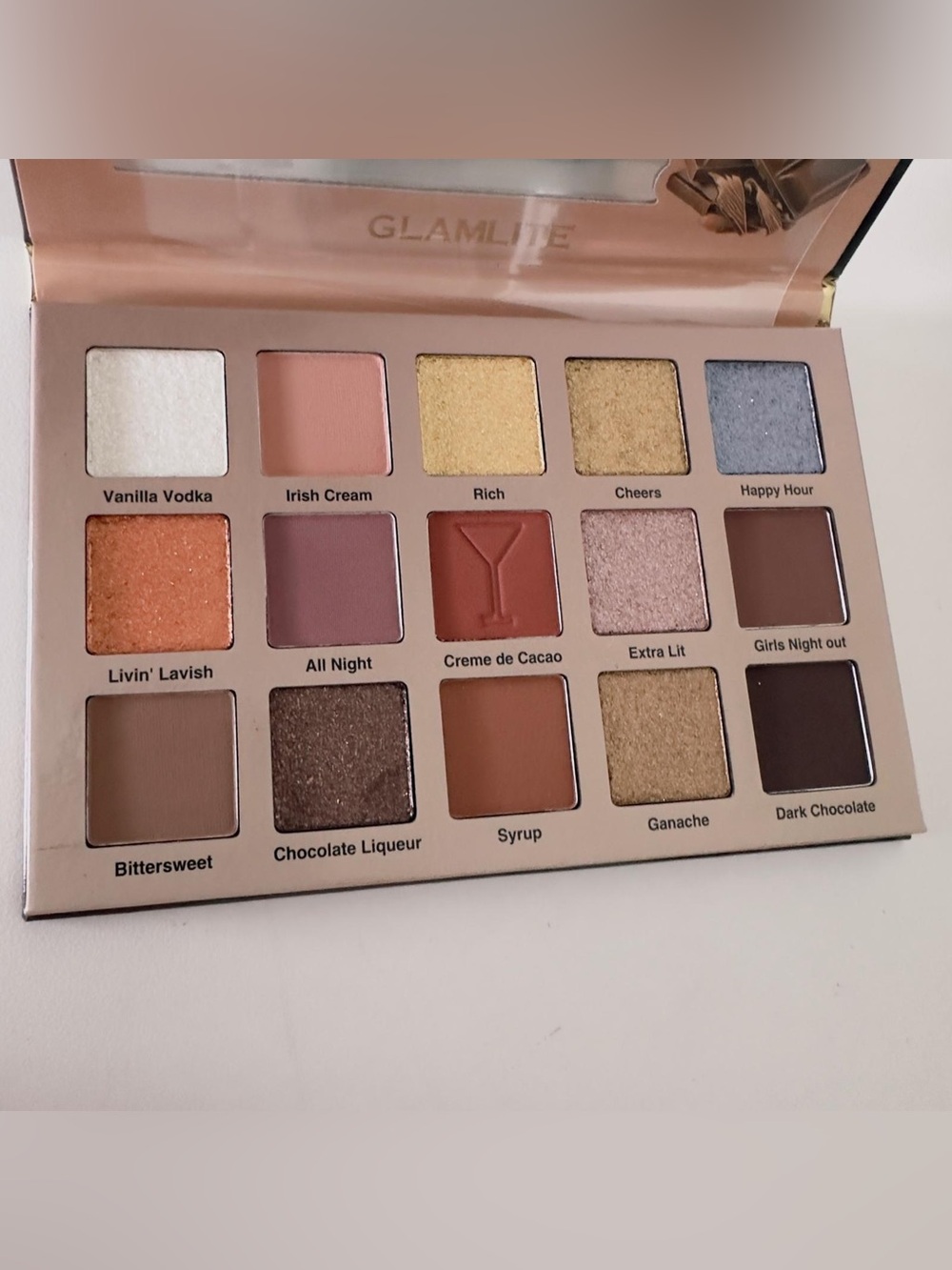 NWT Glamlite Chocolate Martini Eyeshadow Palette